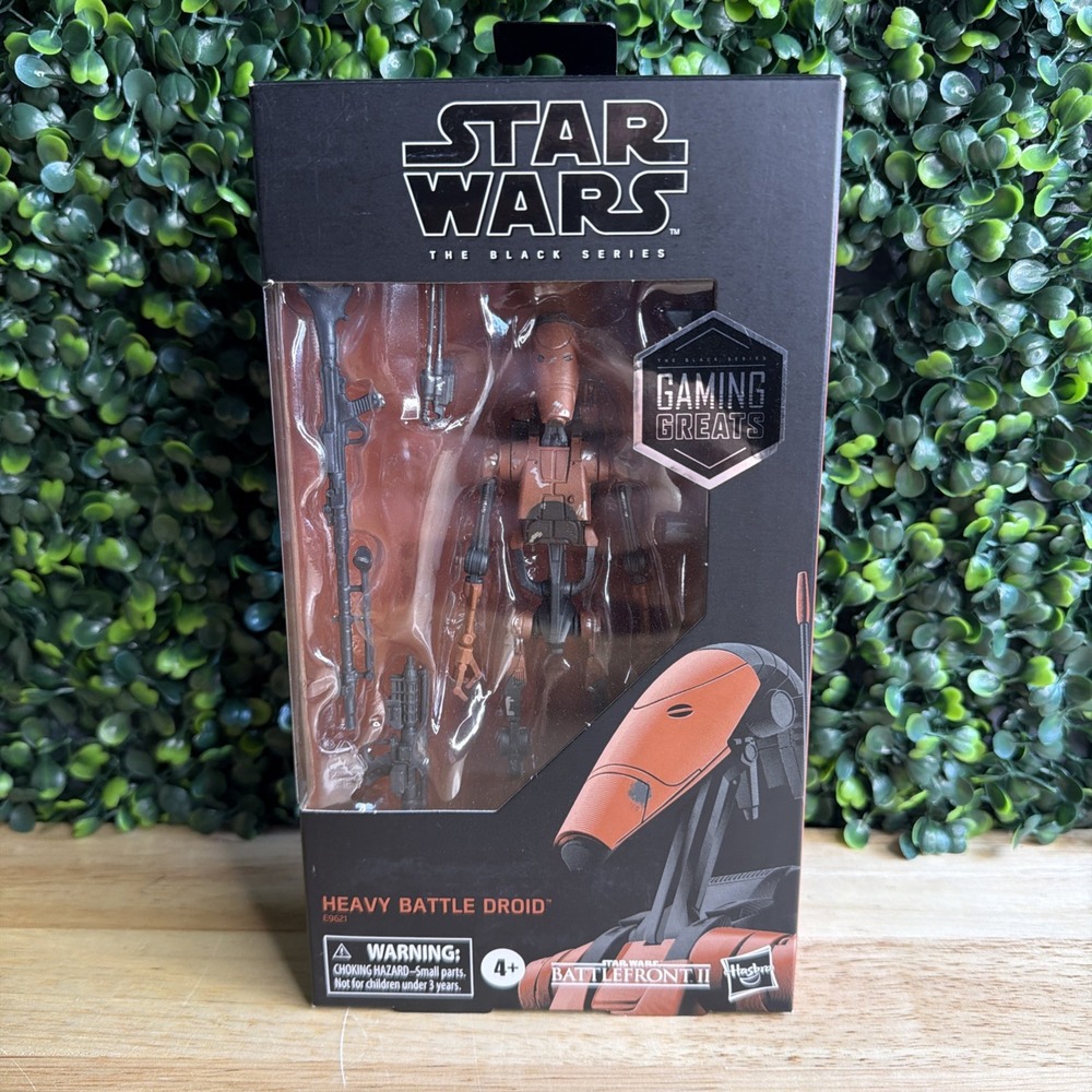 Hasbro The Black Series 6 Heavy Battle Droid 6 inch Action Figure - E9621-NIB